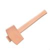 Wooden Mallet,Woodworking Hand Tool Portable Professional Manual Ice Hammer,Mallet Beech Solid Wood