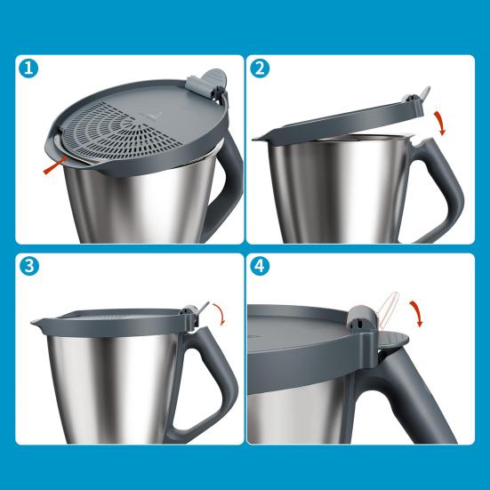 Сетчатый фильтр для Thermomix TM6 TM5, не содержит БФА, насадка-дуршлаг для пасты, можно мыть в посудомоечной машине, кухонный дуршлаг, термостойкий, приспособление для наливания, овощи