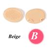 1 Pair Invisible Half Size Forefoot Cushion Women's High Heels Anti-slip Foot Protectors Soft and Durable Insoles Reduce Pain