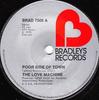 7-дюймовая пластинка LOVE MACHINE Poor Side Of Town Shoot Your Best BRAD7506 Bradleys Recor 1975 UK SoulFunk Б/у