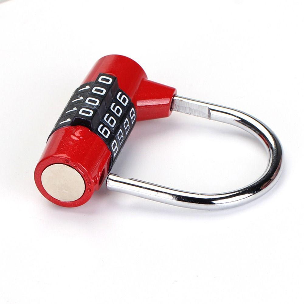 Suitcase Travel Gym Safety Coded Lock Dormitory Cabinet  Lock 4 Digit Password Lock Luggage Padlock