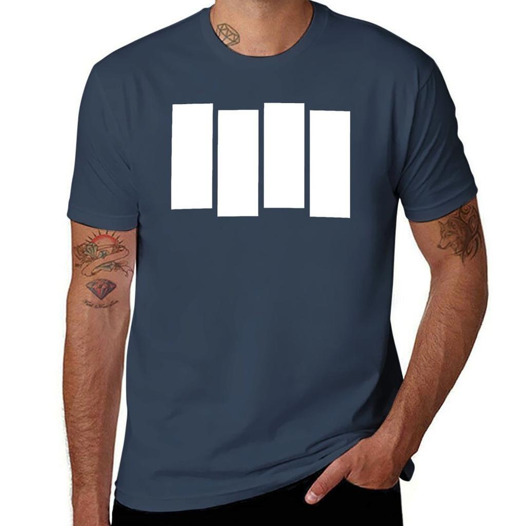 Punk Rock Music Flag TShirt Plus Size Solid Color TShirt