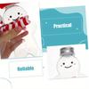 10PCS Lightweight Design Gingerbread Man Cup Series Collection Scarf Decoration Christmas Party Cup Man Shaped Silhouette