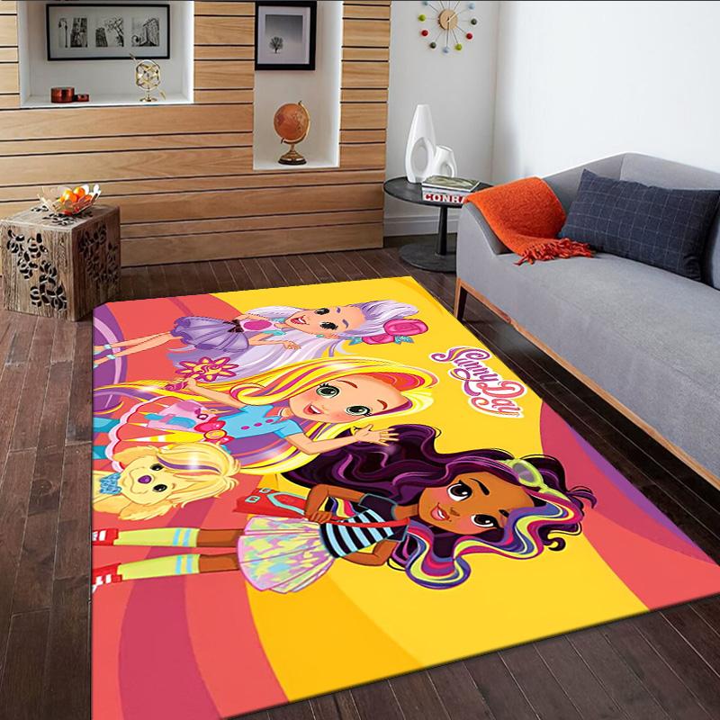 Hair Princess Sunny Carpet, Kitchen Rugs, Yoga Mat, Non-Slip Mats, Rug for Bathroom, Living Room bedroom, Camping Rugs Christmas Gift