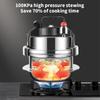 Outdoor Camping 2L Pressure Cooker Rice Cooker Multifunctional Cooker Stainless Steel Cooking Pot