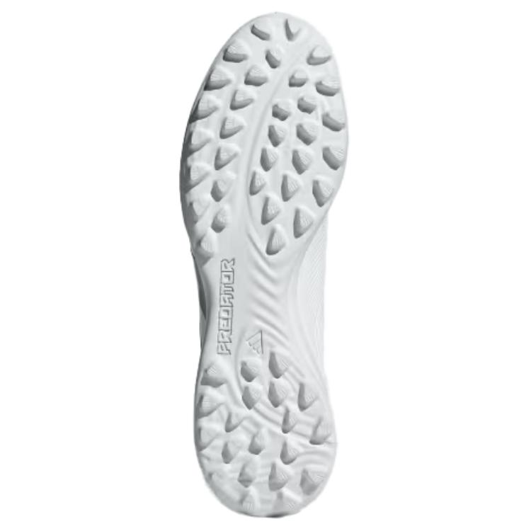 Adidas Predator 24 League Low Turf Cloud White Silver Metallic Grey Unisex Sneakers Grey-One IE2613