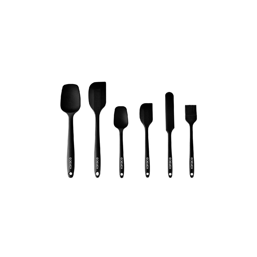 Lively 6 Piece Silicone Serving Set Colorful