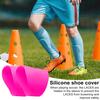 Soccer Lace Bands Youth Soccer Cleat Lace Cover Silicone Shoelaces Covers Sports Accessory for Football Baseball Shoes