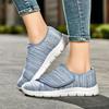 Spring and Summer New Mesh Breathable Casual Shoes for Men and Women, Comfortable Velcro Lightweight Sports Single Shoes