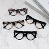 Новые Модные Женские Очки для Чтения Cat Eye с Большой Оправой HD, Сверхлегкие Нейтральные Высококачественные Очки с Защитой от Синего Света