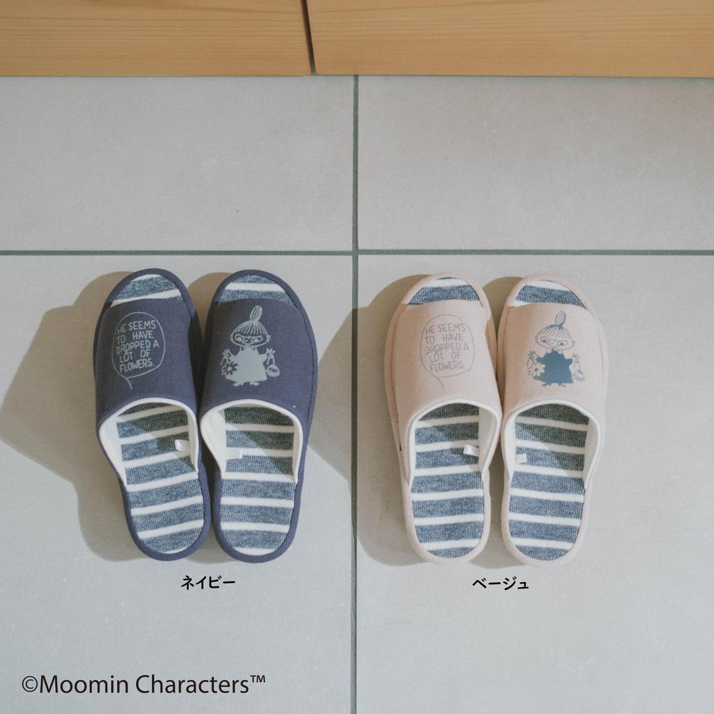 Advance Moomin Advance Size Cm Slippers, Navy, 24.0