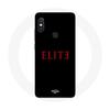 Case - MANIACASE - Xiaomi Redmi Note 5 AI - Flexible - Red Logo - Black Protection