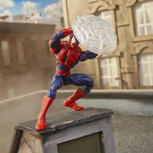 Hasbro Marvel Legends Maximum Series Человек-паук, Делюкс коллекционная фигурка Человека-паука из комиксов 15 см с невероятной артикуляцией и потрясающим