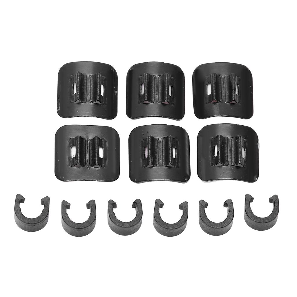 Прикрепляемые направляющие троса C-зажимы с клейким сиденьем для тросов переключения тормозов велосипеда