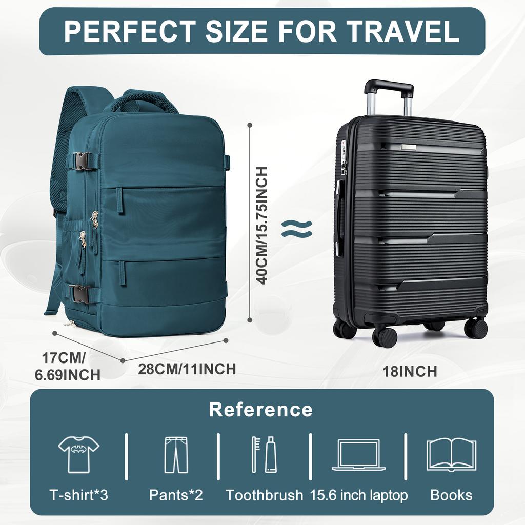 Ryanair 40x20x25 Women Men Hand Luggage Backpack Business Laptop Bag College Travel Backpack Waterproof Carry On Cabin Backpack