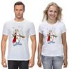 Asterix and obelix, Famous Characters Figure, Short Sleeve White-Black Men's / Women's T Shirt H519