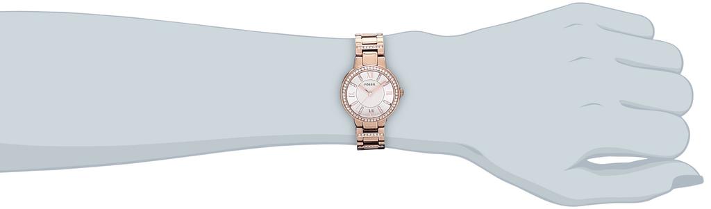 VIRGINIA ES3284 Wristwatch Genuine Imported [Fossil] Women's