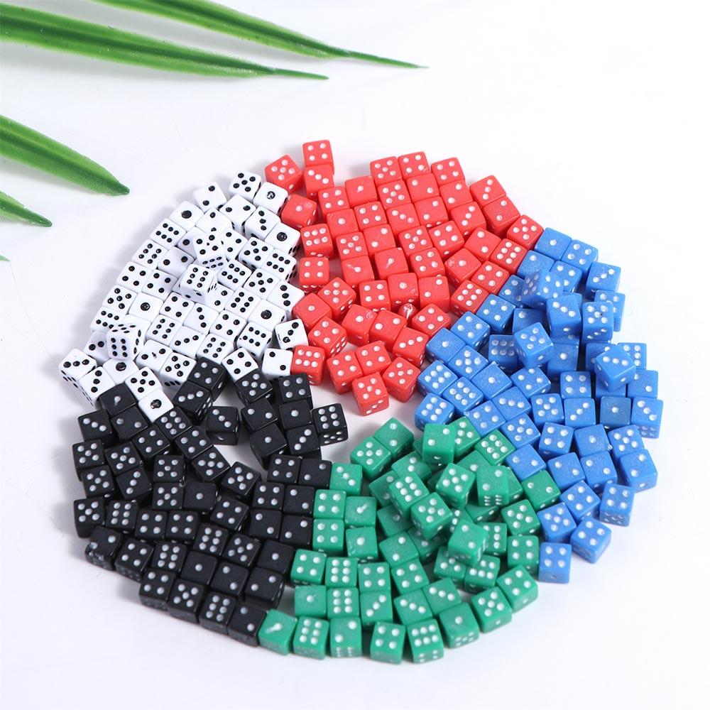 Acrylic 5mm Dice 5mm Micro Dice D6 Mini Dice  Board Game