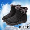 Новые зимние теплые сноубутсы унисекс, нескользящие, водонепроницаемые, хлопковые, мужские, женские, удобные, плюшевый мех, ленивая молния, слипоны, ботильоны, повседневные, низкие