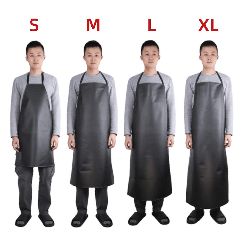 Waist Lengthened Waterproof Oil-proof Apron Labor Protection Kitchen Chef Apron  Restaurant