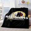 Washington Redskins Portable Blanket/Soft Blanket Bedding Blanket Suitable for Travel Camping Living Rooms Offices Sofas Fan Gifts