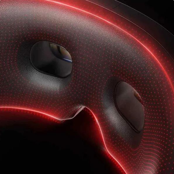 Xiaomi Интеллектуальный массажер для глаз Mijia, зона горячего сжатия, визуальный складной портативный перезаряжаемый на заказ