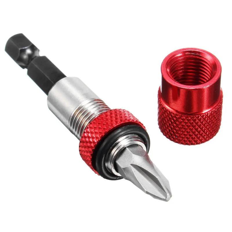 Adjustable Screw Depth Magnetic Screwdriver Bit Holder 1/4 Inch Hex Driver with PH2 Scewdriver Bit