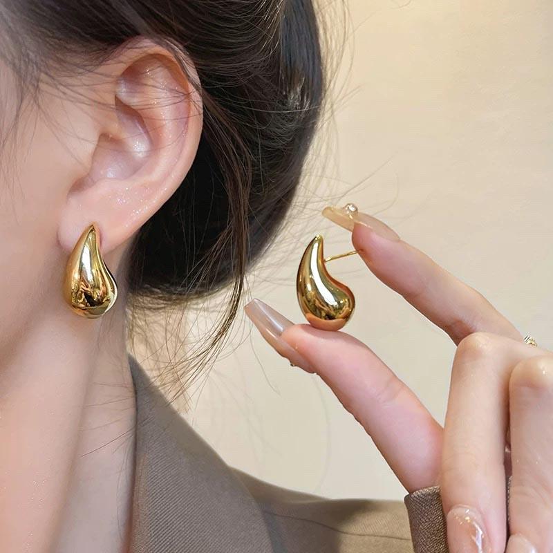 Новые модные массивные серьги-капли для женщин, индивидуальные глянцевые серьги-капли, серьги-капли в стиле бохо для девочек, модные ювелирные изделия, подарки