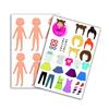 Stickers Create Your Look from 2 To 13 Cm 42 Pieces