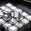 Кубики льда для виски Отличные многоцелевые практичные кубики льда для виски Металлические кубики льда Напиток Пиво Виски-скалы Кубики льда для виски
