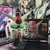 1:Шлем RX-78-02 в масштабе 1:1, выполненный в стиле Foundation Cyber Style Robot Mecha Style, легкой конструкции, с сенсорным управлением, коллекционная игрушка и подарок