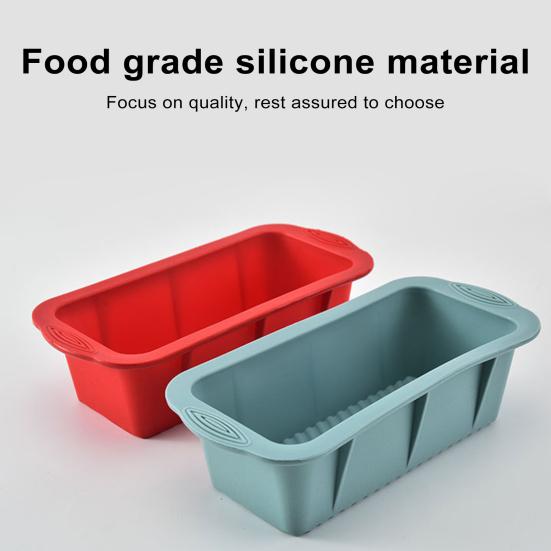 Yousheng Silicone Bread Mold Nonstick BPA Free Baking Pan for Homemade Loaf Cake Toast Meatloaf Food-Grade Easy Demold Reusable Kitchen Accessory