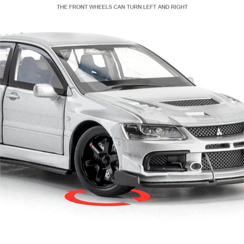 1/32 Mitsubishi Lancer EVO IX литая модель игрушечная коллекционная игрушка со звуком и светом