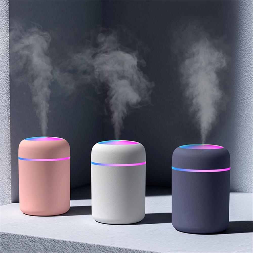 New Air Humidifier USB Aroma Essential Oil Diffuser Cool Mist Maker Purifier 300ml