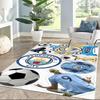 Manchester City Area Rug Design For Kitchen Balcony Entryway Bedrooms Antislip Rug Anime Office Decor Perfect Birthdaychristmas Gift Idea