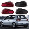 Светодиодная сборка заднего фонаря в стиле «Драконья чешуя» для Golf 6 (2008-2013).