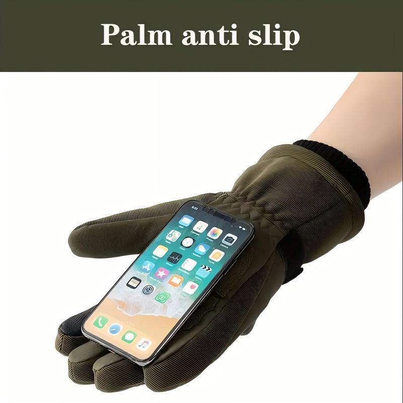 Yanbiguo -20℃/-4°F Coldproof Winter Gloves,Impact/Tactical Winter Gloves,Anti-Slip,Touch Screen Ski Gloves,Safety,Protection