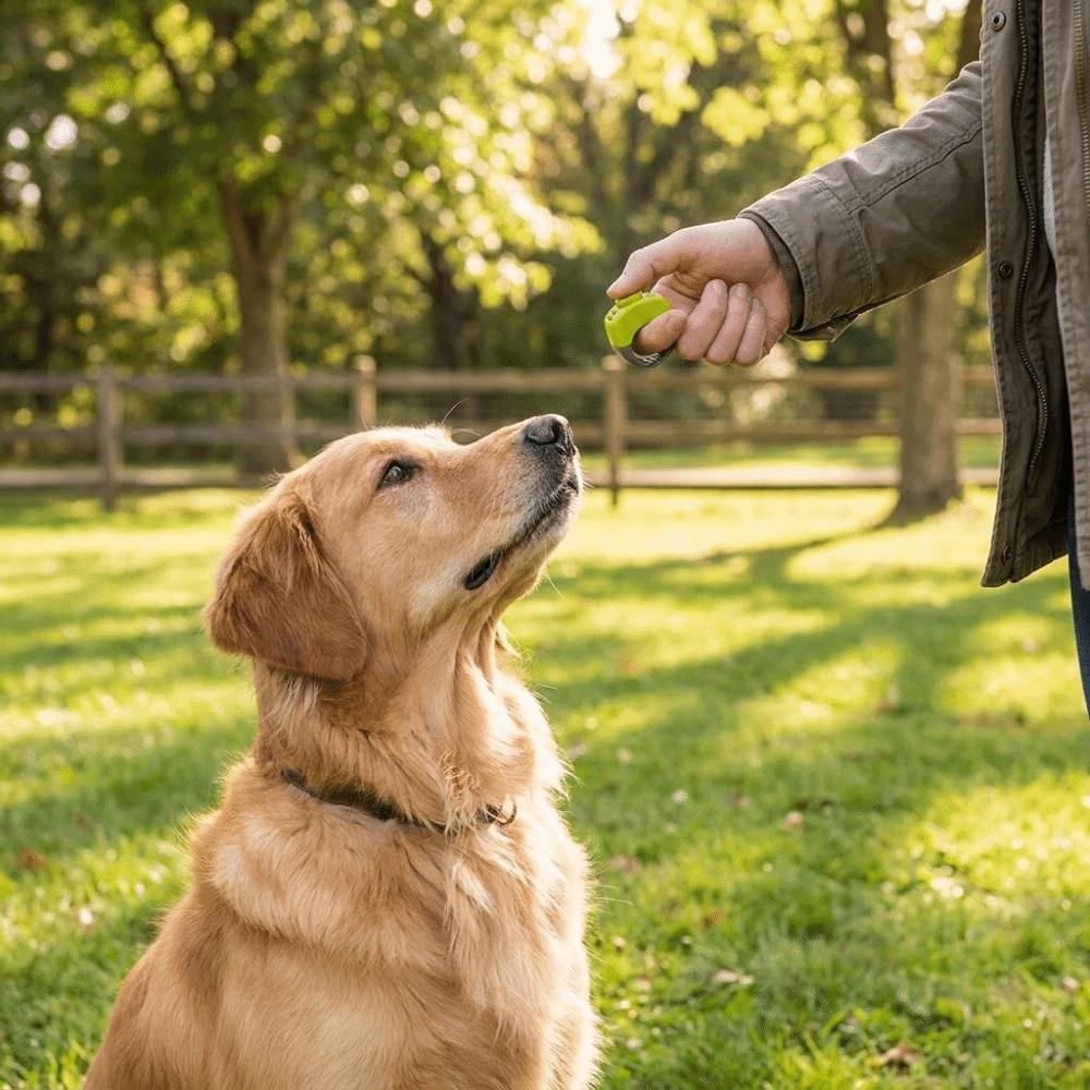 Professional Pet Clicker Trainer Portable Dog Training Clickers Behavior Modification