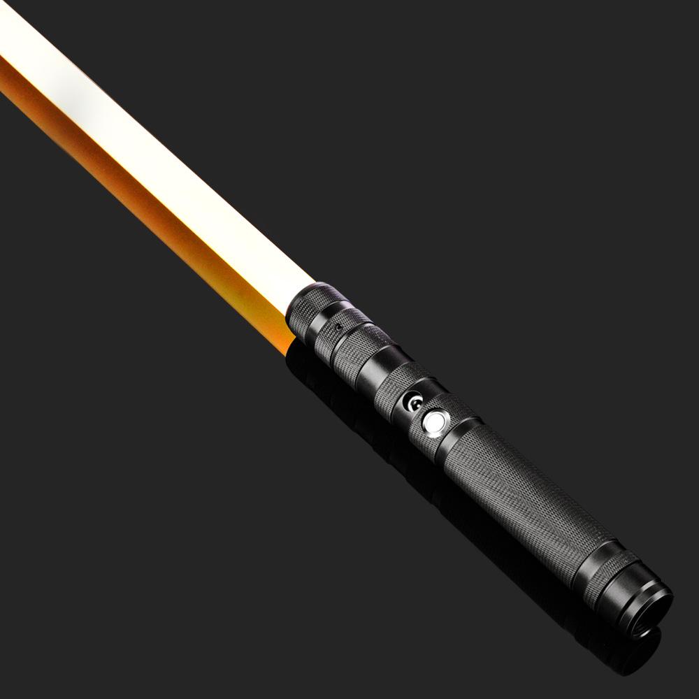 Премиальная металлическая подарочная коробка со световым мечом Звездных Войн - Перезаряжаемая, светящаяся игрушка для детей