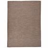 Outdoor Rug - VIDAXL - 200x280 Cm - Brown - UV Resistant - Flat Weave