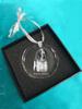 Italian Pointing Dog, Bracco Italiano - crystal bauble with a photo, dog photo in crystal, personalized Christmas tree ornament by Art-Dog brand
