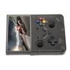 Портативная ретро-игровая консоль с экраном 4,3 дюйма 4K HD, прозрачным черным цветом, портативная игровая консоль