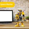 Космический десантник Герой Строительные блоки Factory Bionicle Робот Тело Игрушка