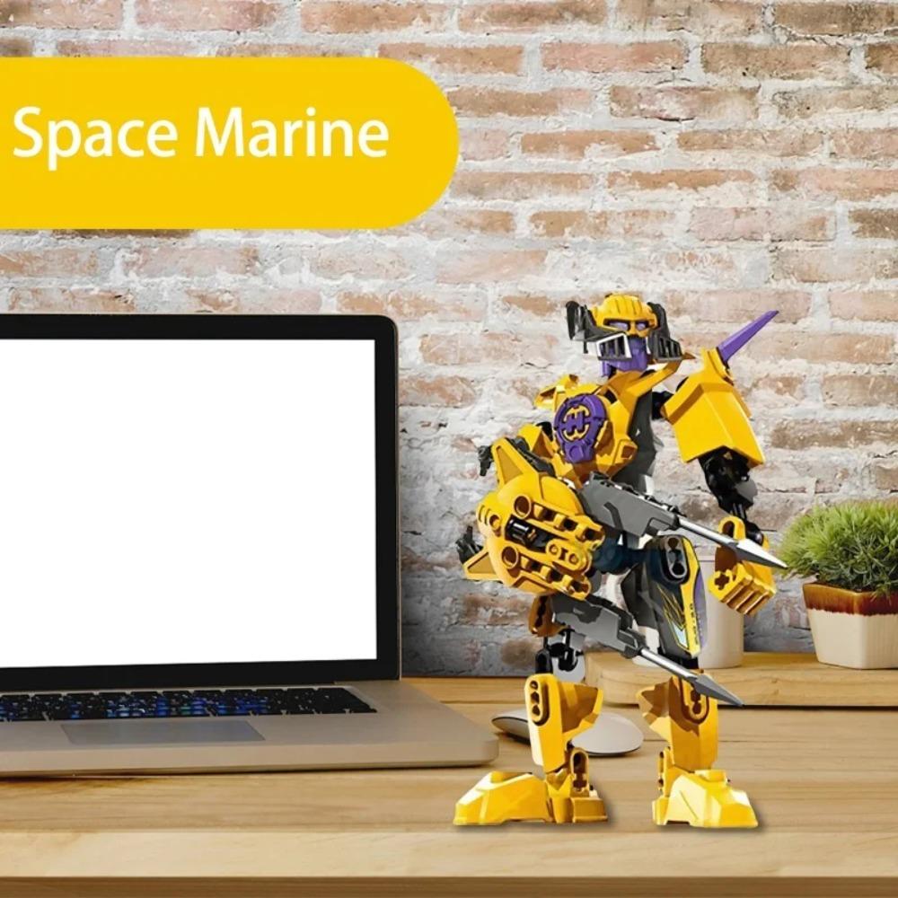 Космический десантник Герой Строительные блоки Factory Bionicle Робот Тело Игрушка
