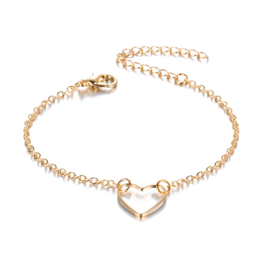 Простой Нежный Браслет-Браслет Цепочка Шарм Женская Модная Бижутерия Подарок AVE