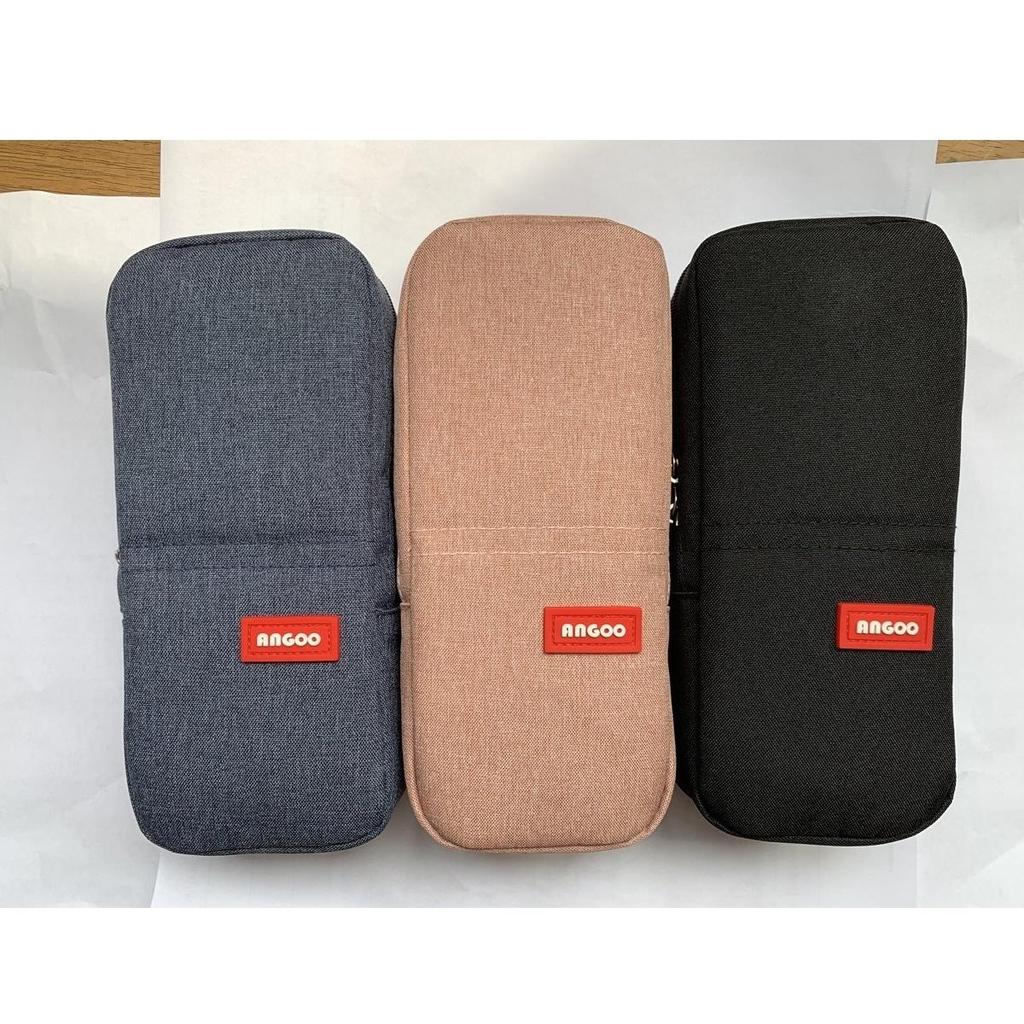 Angoo Normcore Ручка Сумка Пенал Двухслойная Складная Подставка Тканевый Держатель Для Телефона Сумка Для Хранения