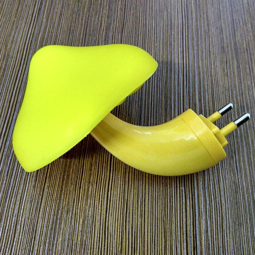 Креативный грибной ночник настенный светодиодный сенсорный светильник у кровати для детской спальни гостиной украшение для внутреннего освещения