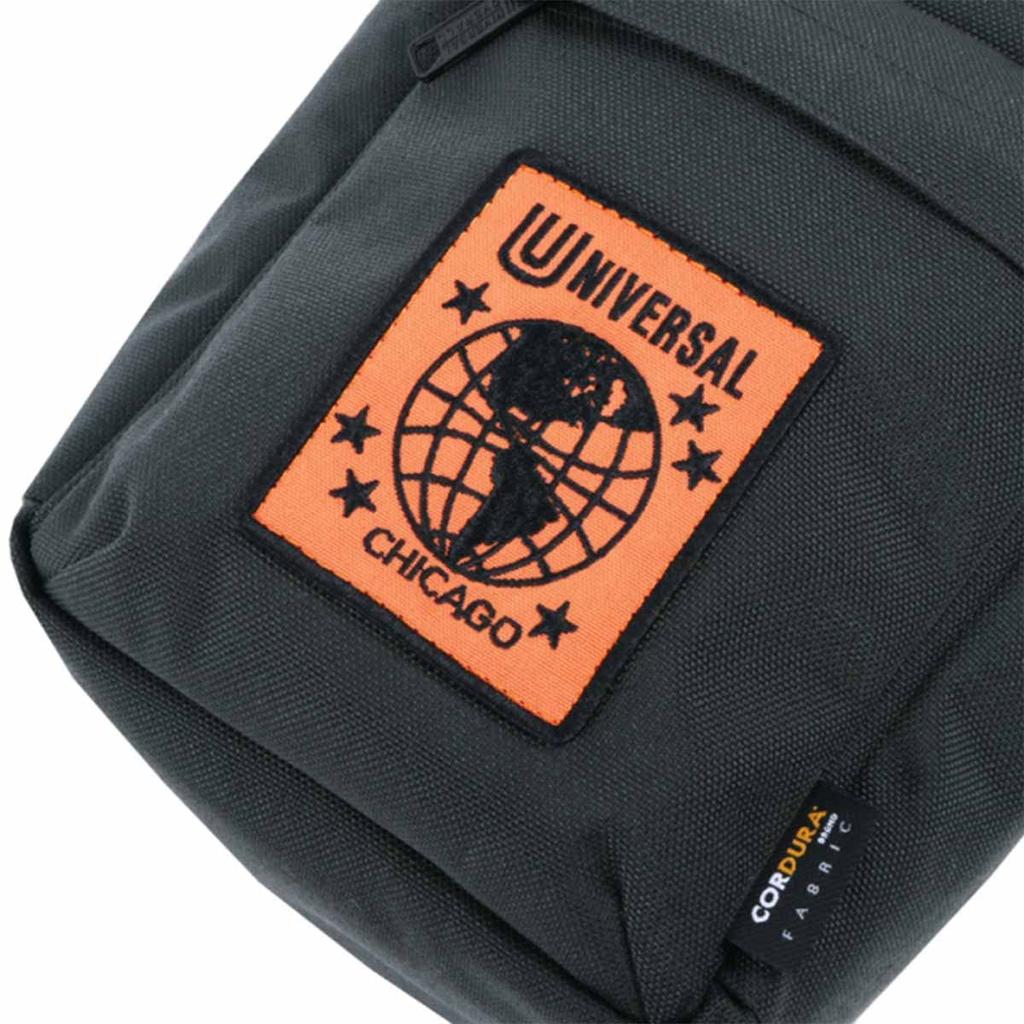 Квадратная наплечная сумка S Мини-сумка OS Черный [Universal Overall] Мужская Женская UVO-115