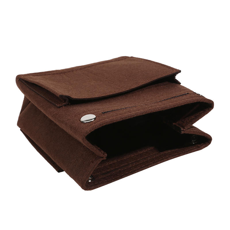 Маленький креативный фетровый органайзер для кошелька, вставка, косметичка, многофункциональный дорожный органайзер для сумки-тоут, карман для женщин