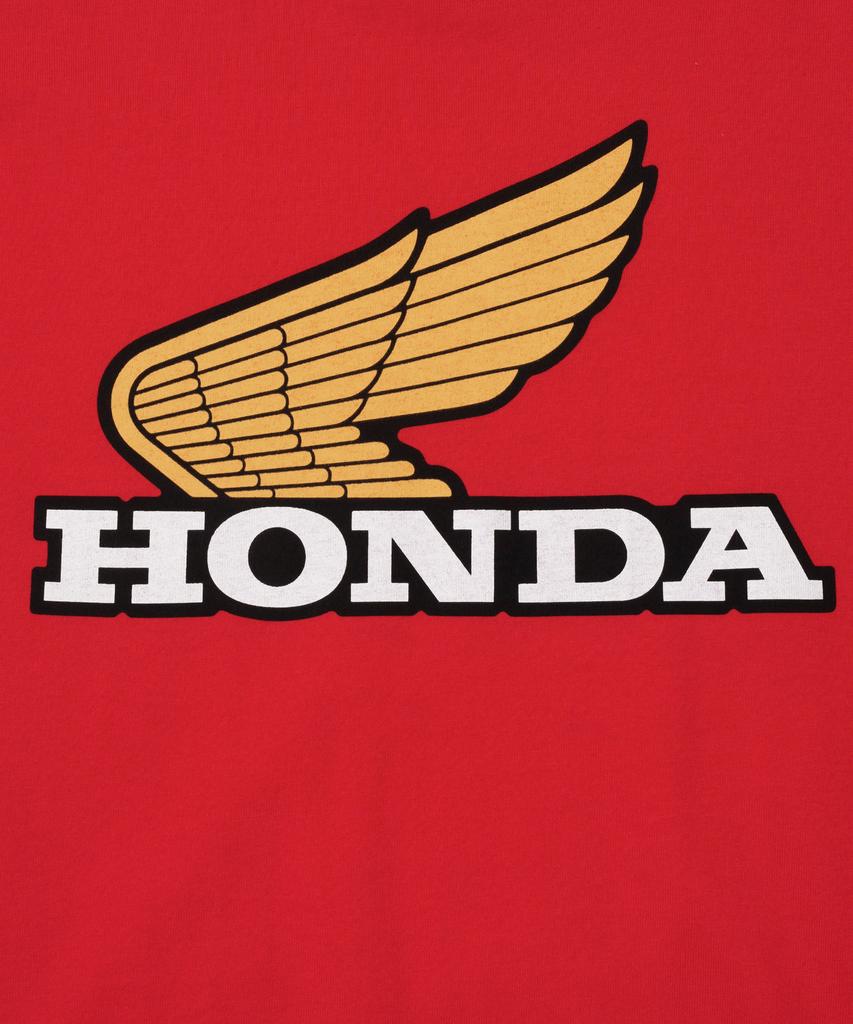 PHYPS MOTORCYCLE [Archive Line] Wing Logo Short Sleeve_Red